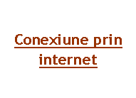 Double Brace: Conexiune prin internet